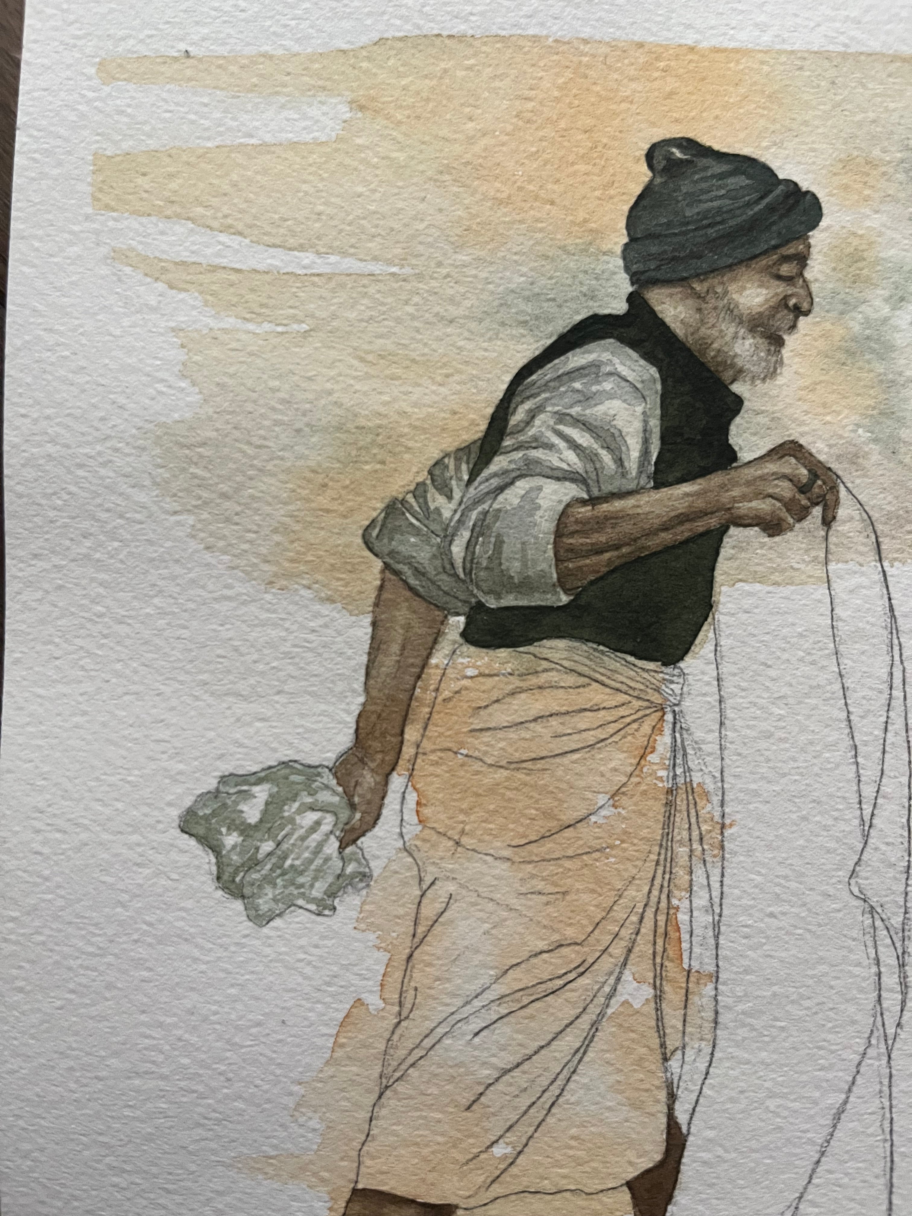 The Walking Man (Print)