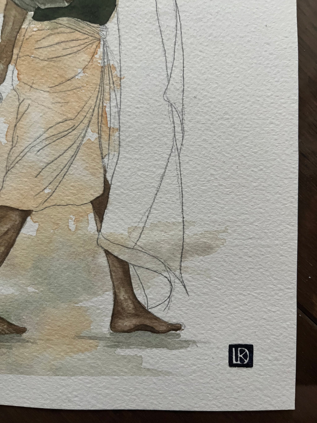 The Walking Man (Print)