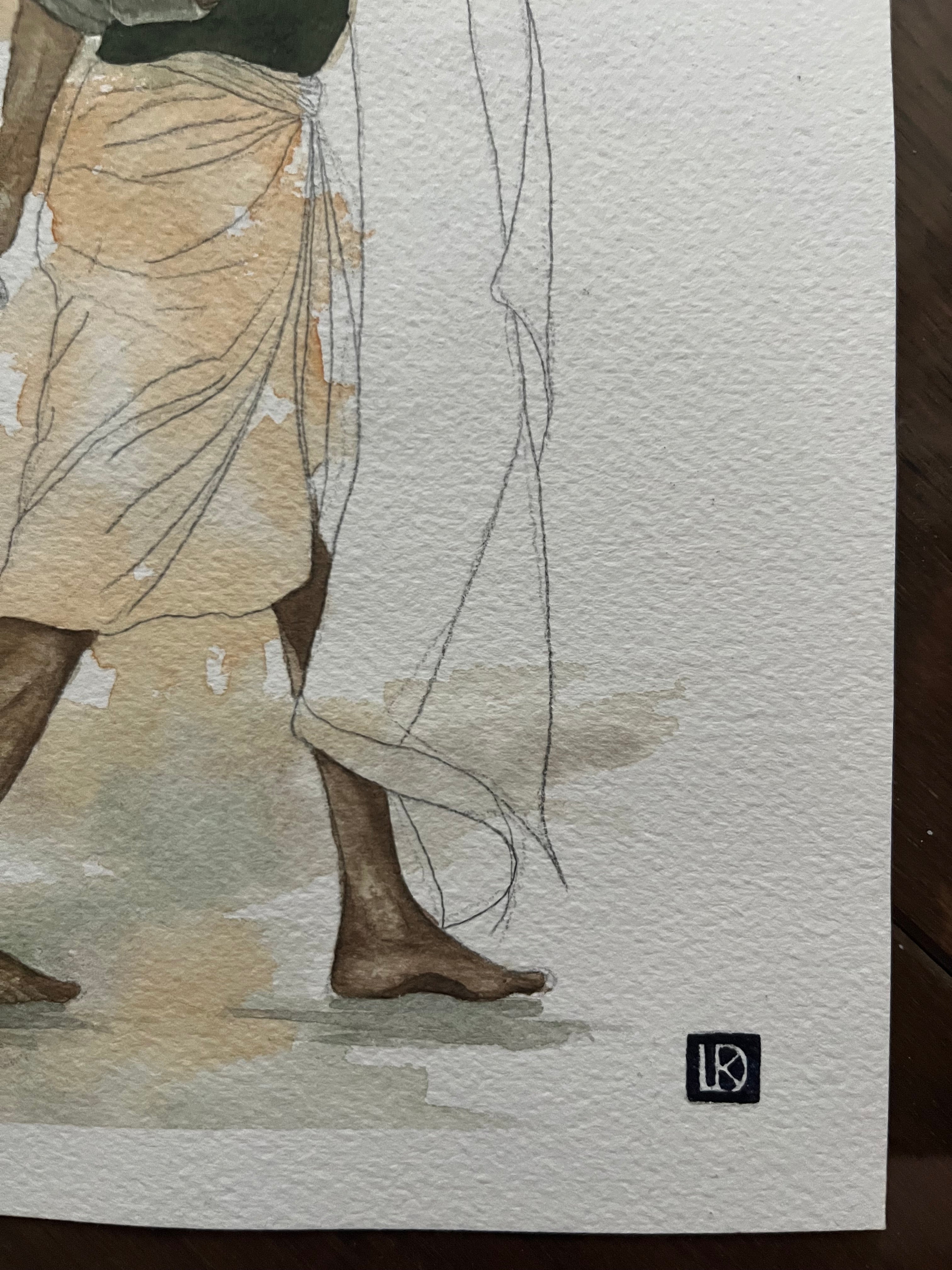 The Walking Man (Print)