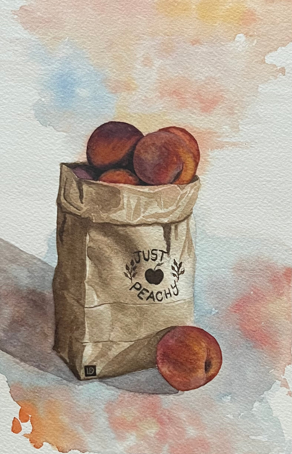 Just Peachy (Print)