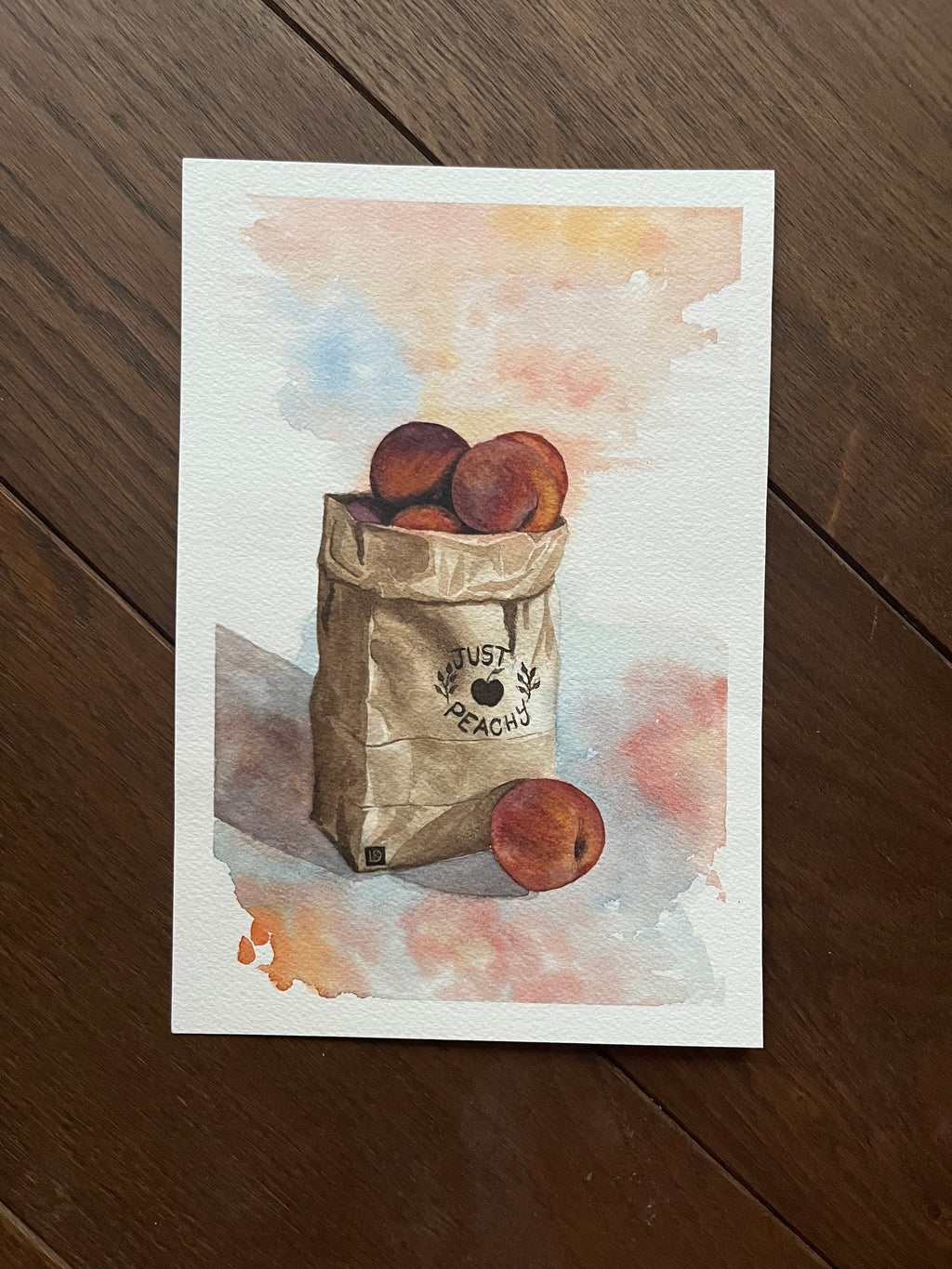 Just Peachy (Print)