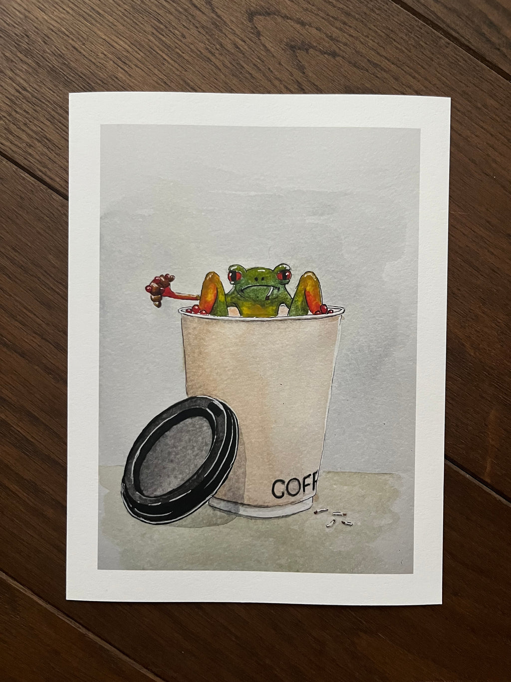 Coffee, Croissants and Cigarettes (Print)