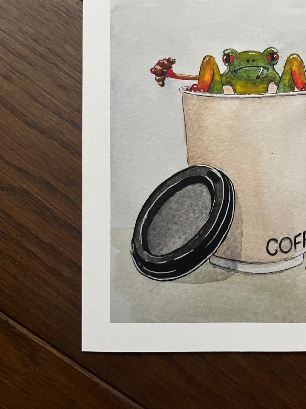 Coffee, Croissants and Cigarettes (Print)