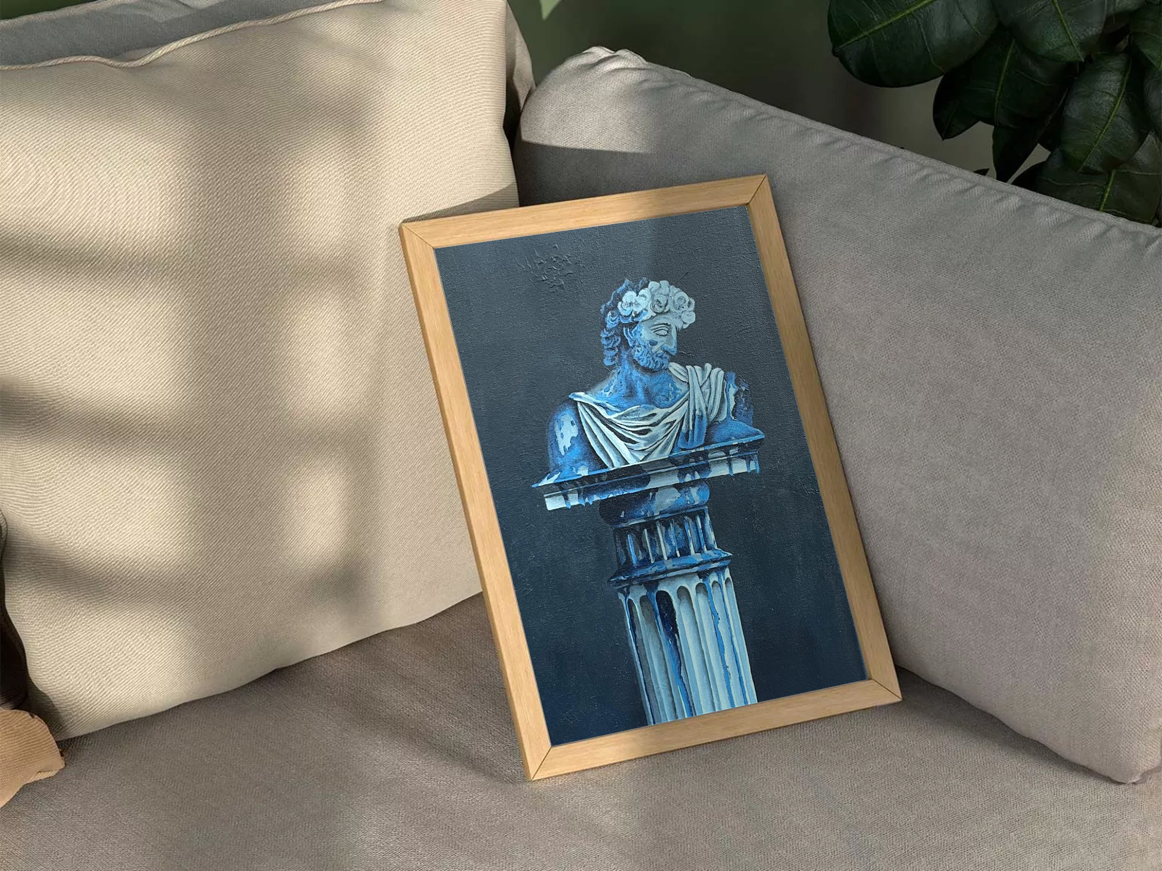 The Painted Statue (Print)