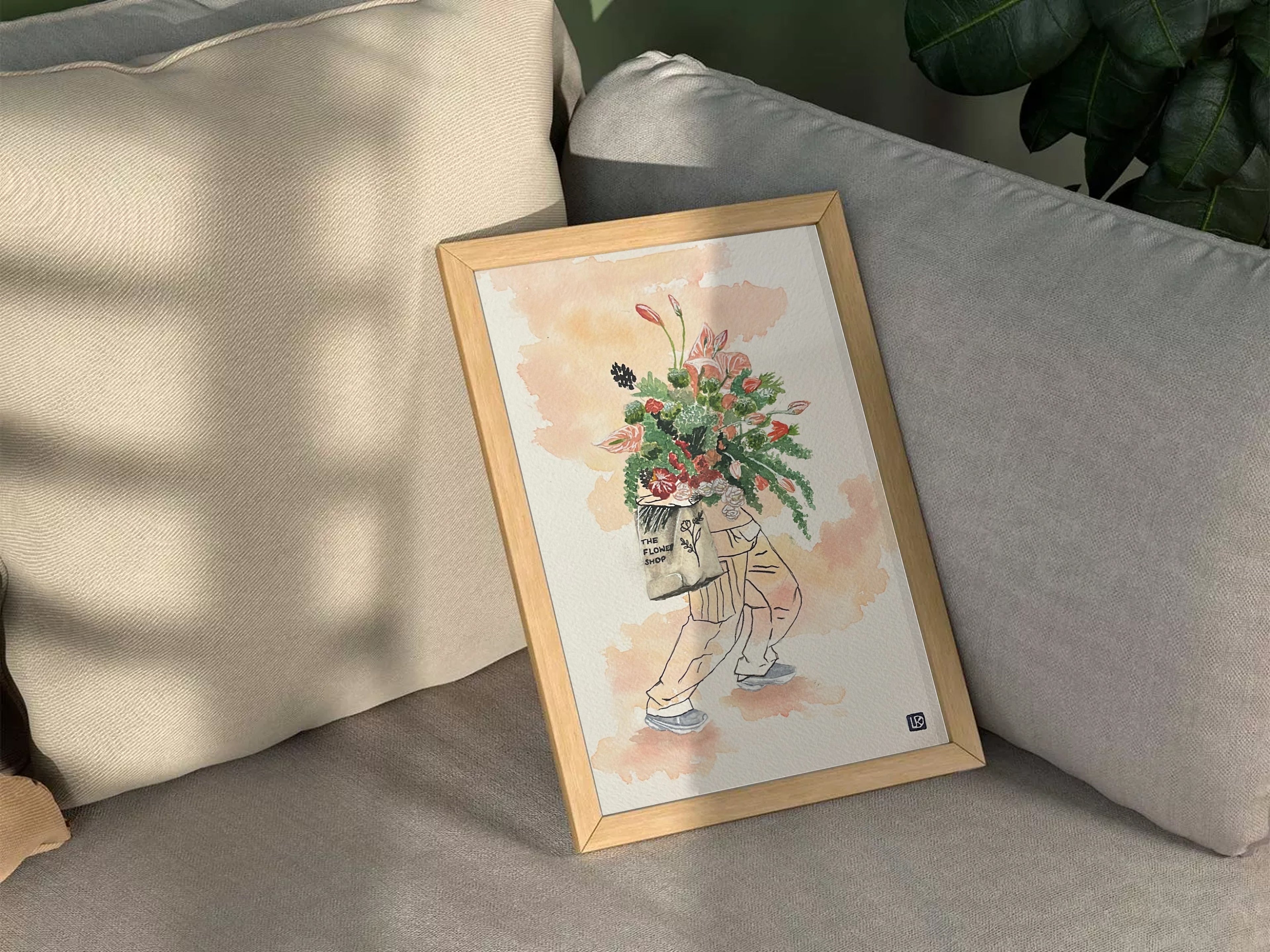 The Flower Shop (Print)