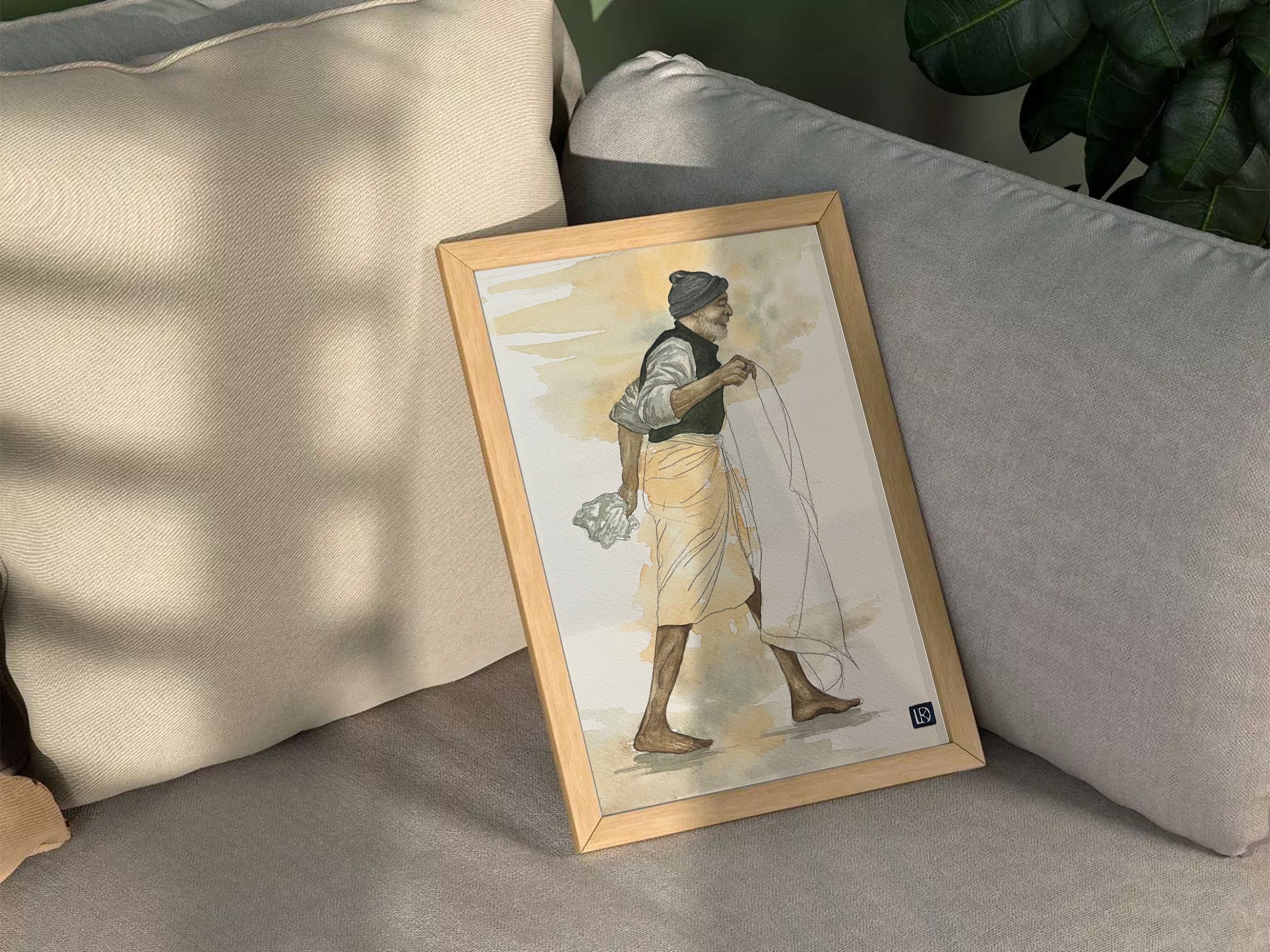 The Walking Man (Print)