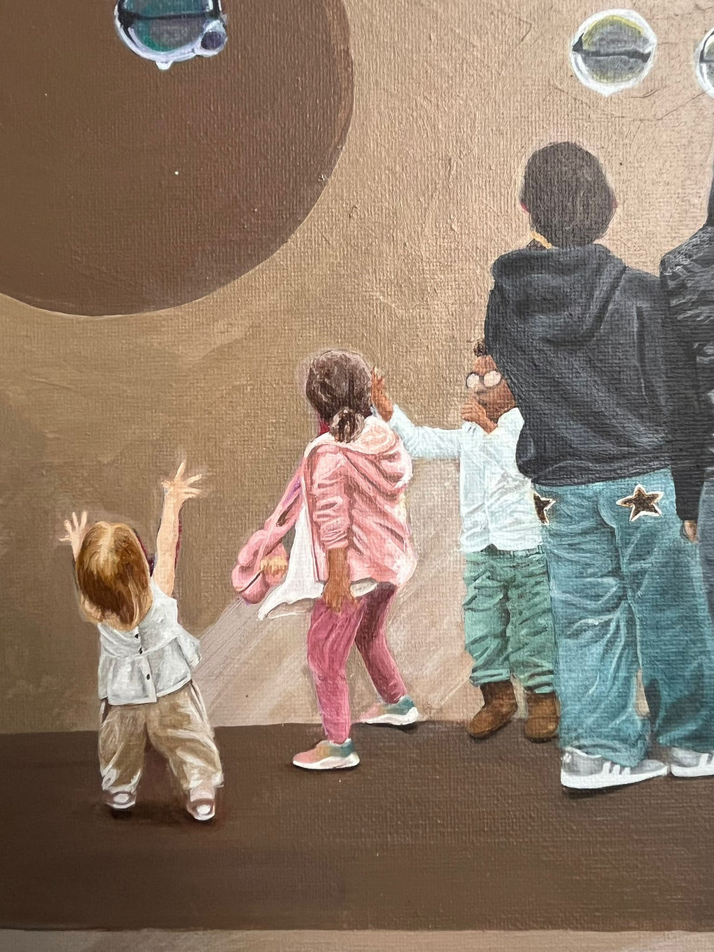 Blowing Bubbles In The Rain